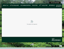 Tablet Screenshot of hotelglendower.com